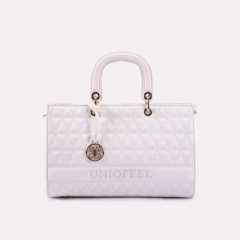 vida white casual hand bags