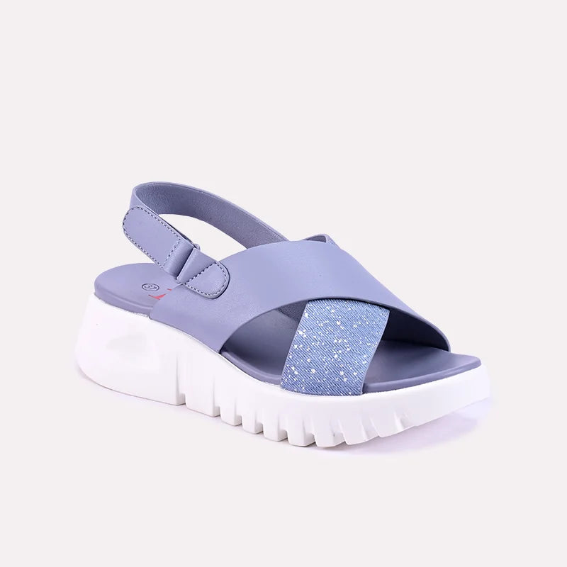 vina blue comfy sandals