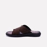 vince brown casual slippers for men