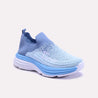 Vionette Blue Slip On Sneakers