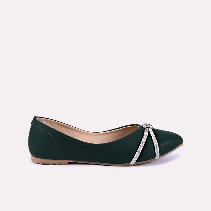 vivia women green fancy pumps