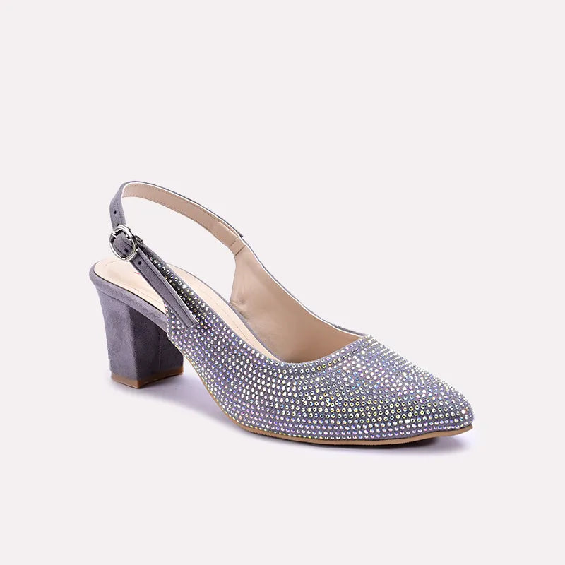 vivid gray fancy pumps