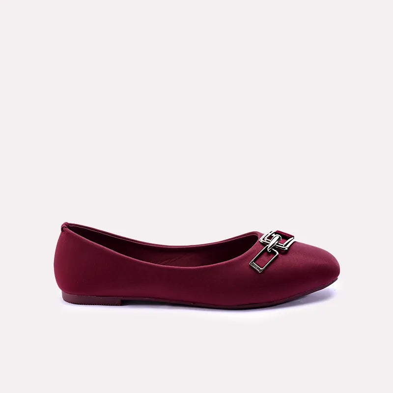 vogue womens maroon fancy pumps