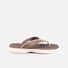 wallman men khaki casual flip flops