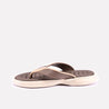 wallman khaki casual flip flops for men