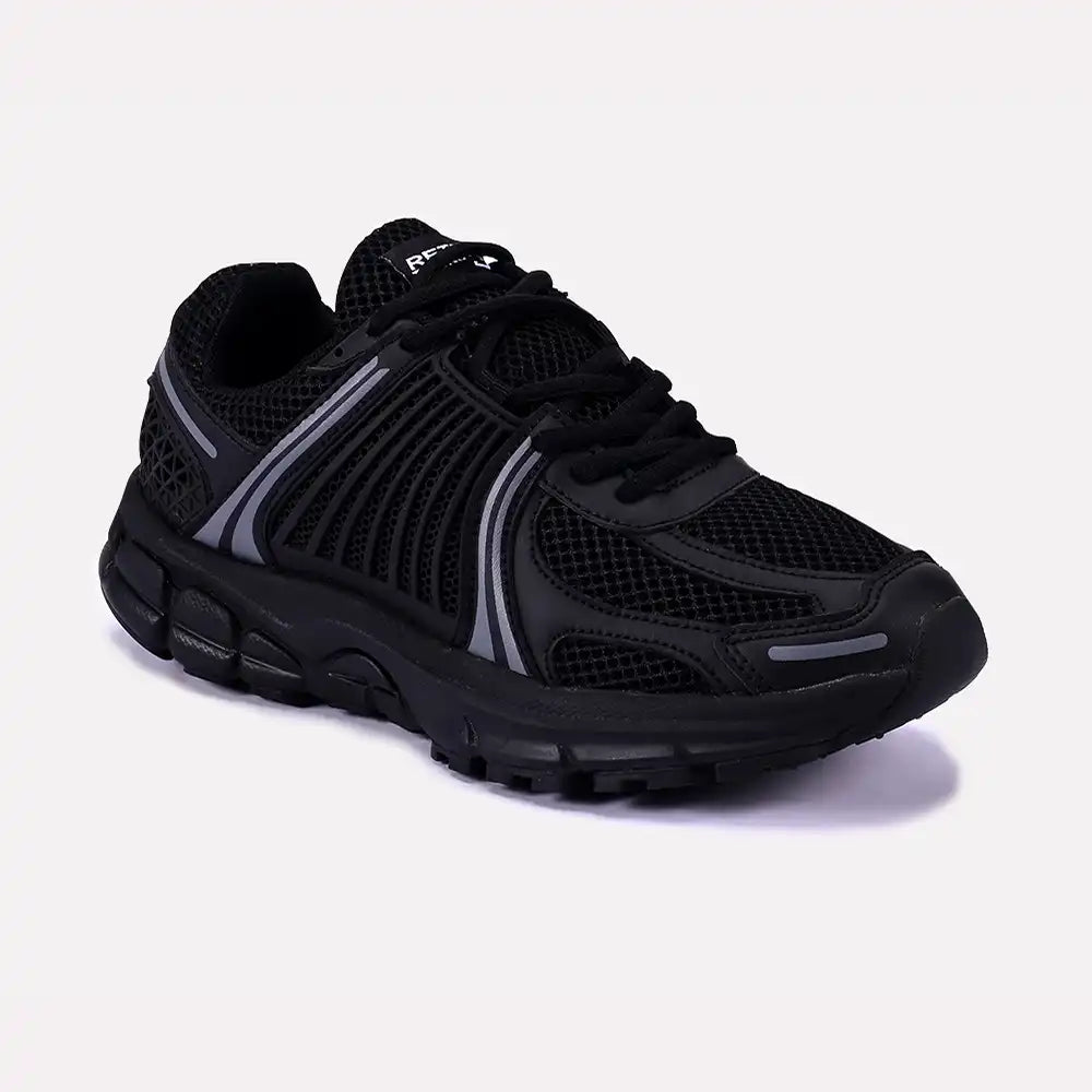 wesley men black sneakers