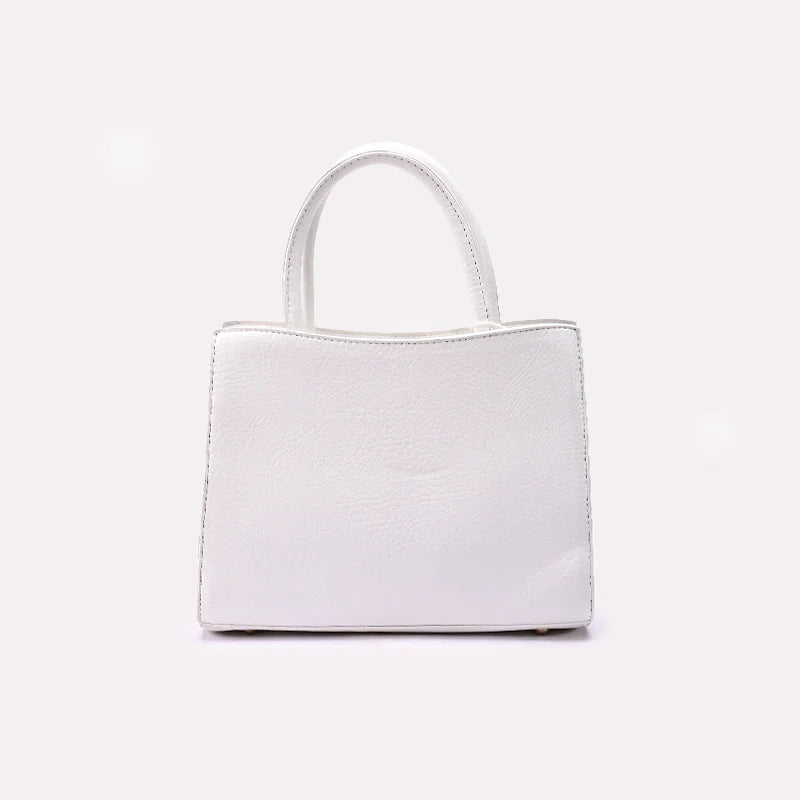 White Casual Shoulder Bags for Women