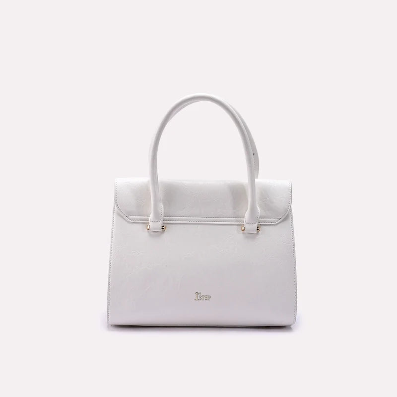 Womens White Casual Shoulder Bag