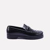 wilder mens black chunky loafers