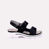 willa women black casual sandals