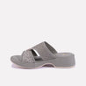 wini gray casual slippers for women