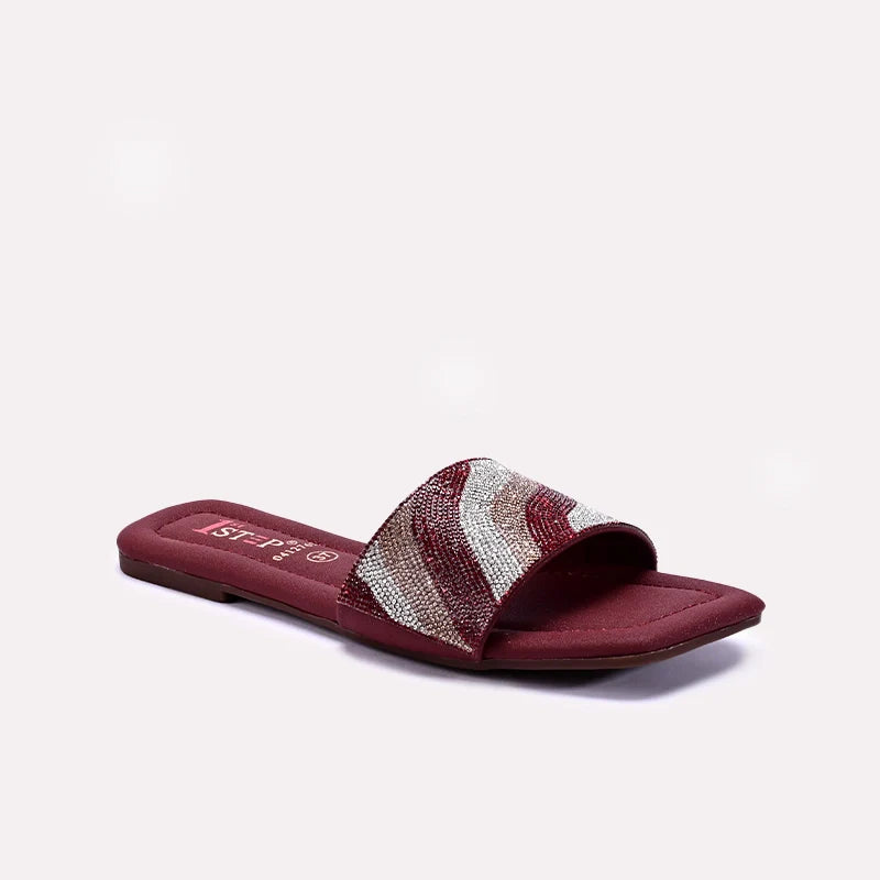 womens_maroon_flat_fancy_slippers_0412769_1.webp