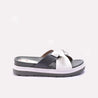 Womens Gray Comfy Slippers