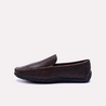 yardley brown textured dress loafers for men