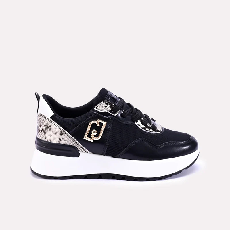 yasbel womens black sneakers