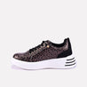 zenith black platform sneakers for men