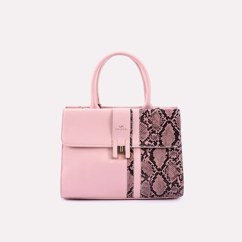 zephyr pink casual hand bags