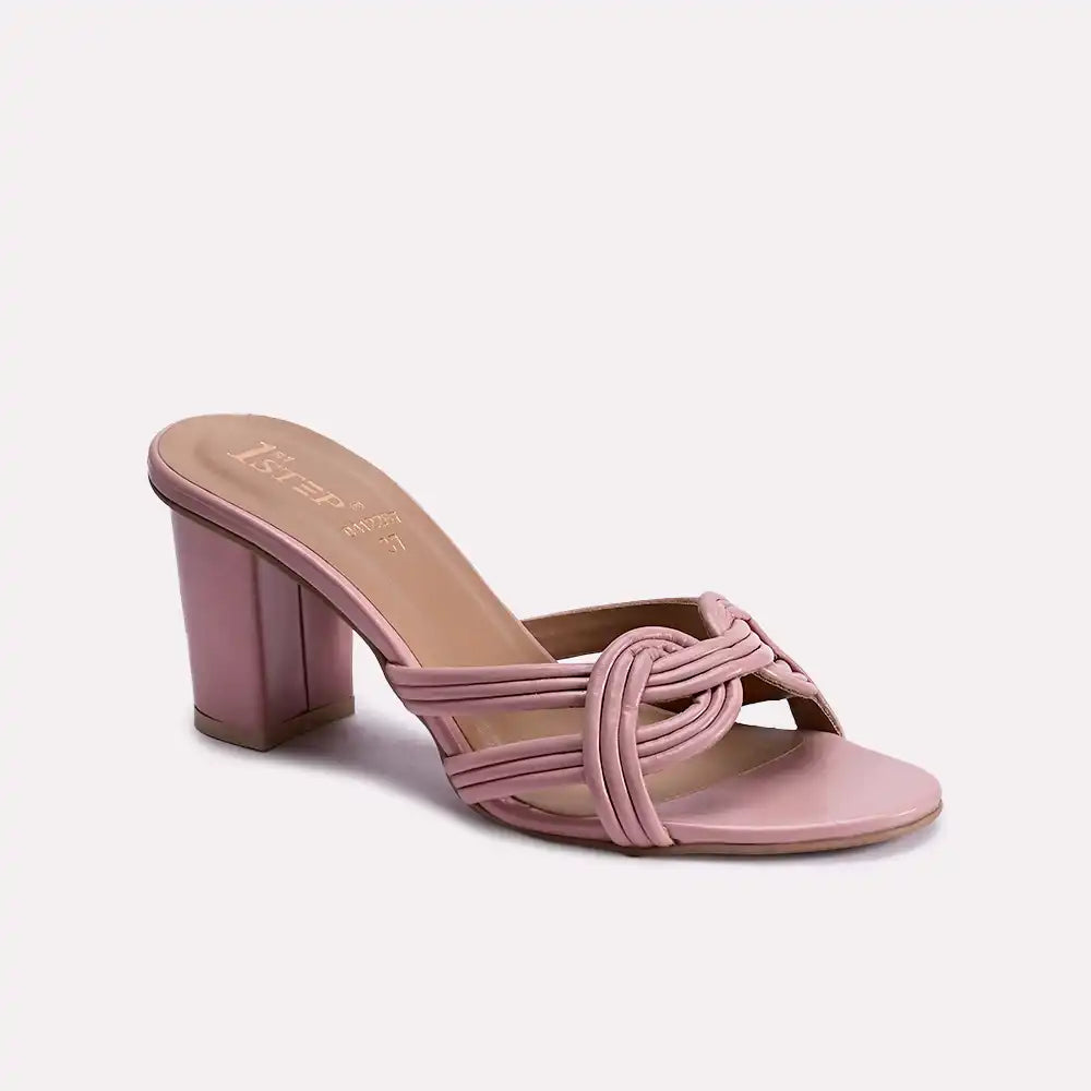 zoey pink casual slippers