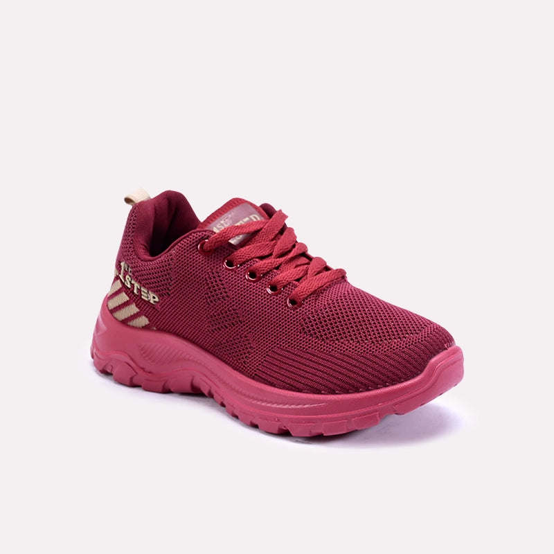 zora maroon sneakers