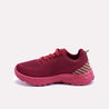 zora maroon sneakers for women