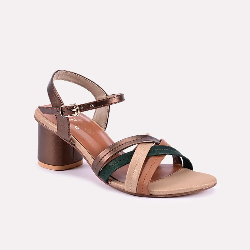 zuri gold casual sandals