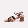 zuri gold casual sandals for women